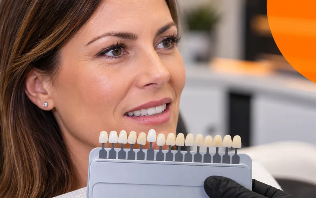 Valutazione del colore delle faccette dentali allo Studio Miggiano Rivetti